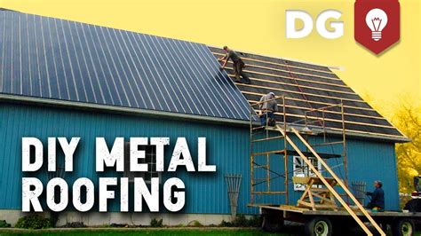 installing a metal roof on ranch style house|diy metal roofing installation.